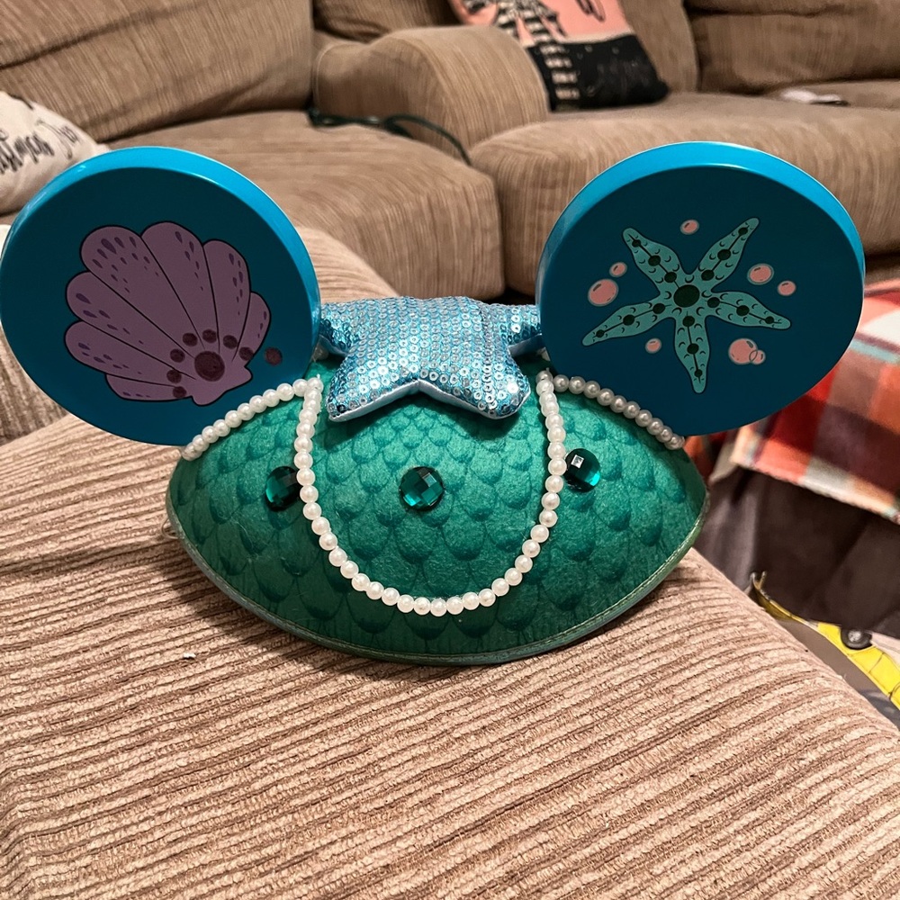 Disney little mermaid ear hat